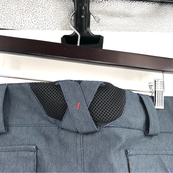 ROSSIGNOL Ski Snowboard Pants Men L Gore-Tex Blue Winter Snow Outdoor Snow Pants - Picture 10 of 14